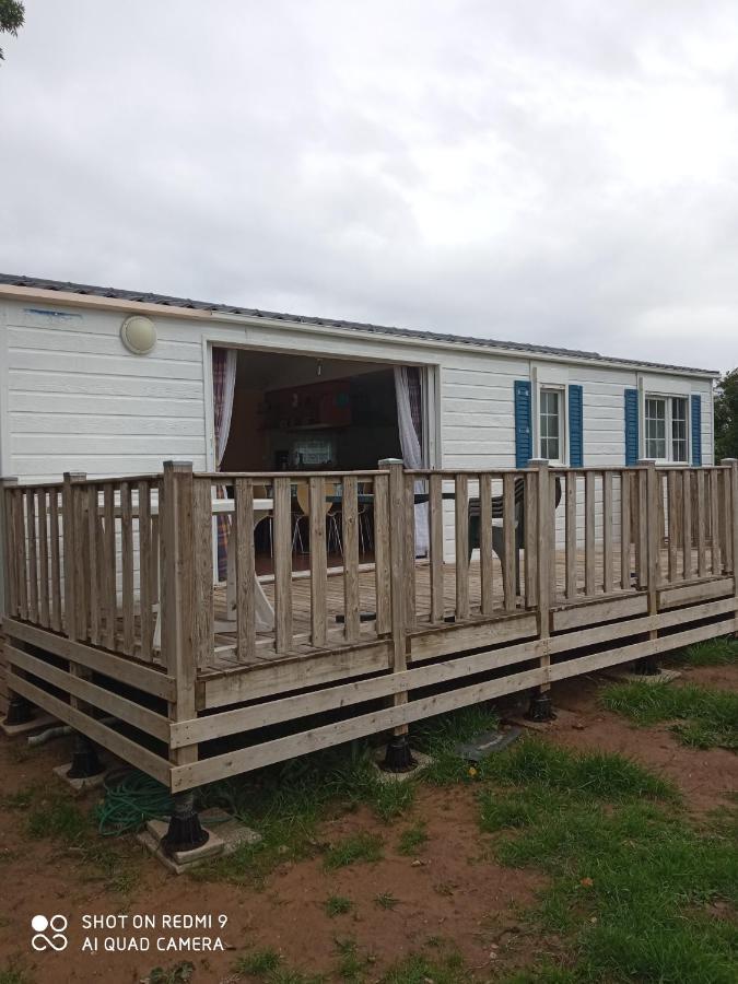 Mobilhome Nature แซ็งต์-โลร็อง-ซูร์-แมร์ ภายนอก รูปภาพ